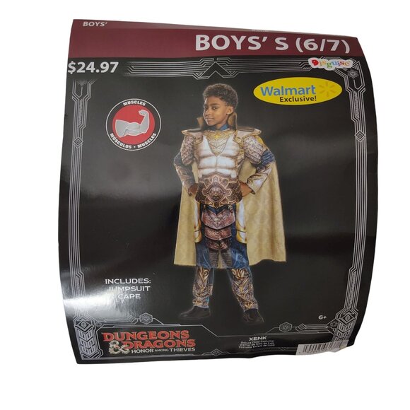 Disguise Boys S 6/7 Dungeons and Dragons Complete Xenk Halloween Costume - Picture 2 of 7